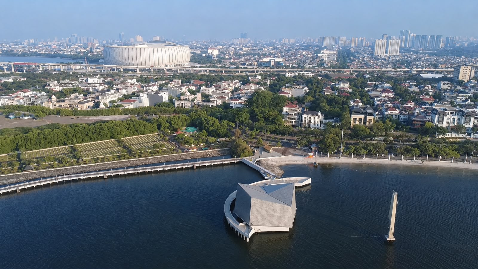 Gubernur DKI Jakarta Pramono Anung Meresmikan Masjid Apung An-Nur Jakarta sebagai Destinasi Baru Wisata Religi Ancol